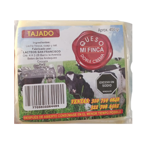 QUESO TAJADO MI FINCA 450G