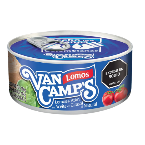 ATUN VANCAMPS EN ACEITE 160G