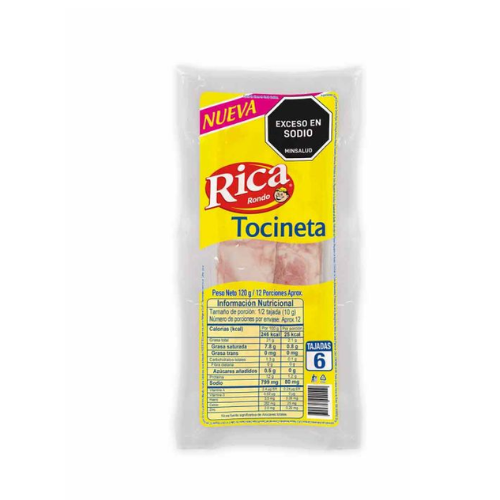 TOCINETA RICA 120GR