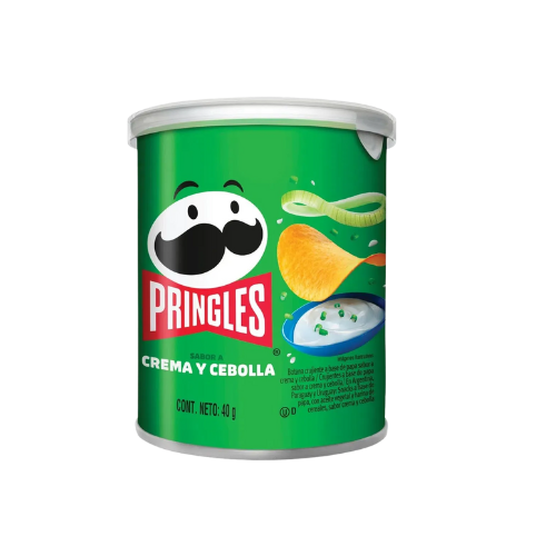 PRINGLES CREMA Y CEBOLLA 40G