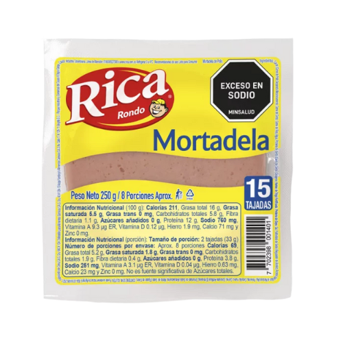 MORTADELA RICA 250G
