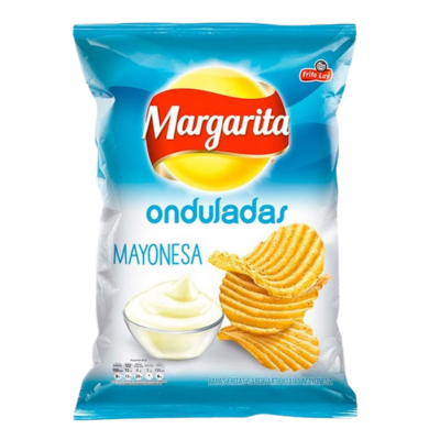 PAPAS MARGARITAS ONDULADA MAYONESA 35G