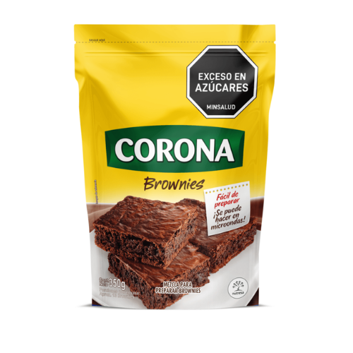PREMEZCLA CORONA BROWNIES 350G