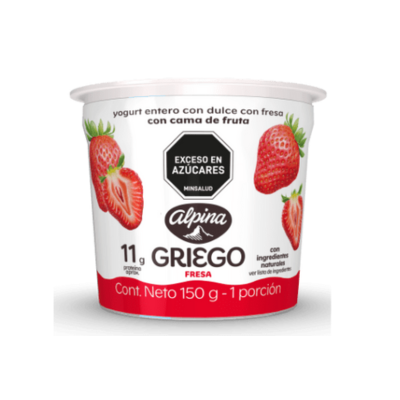 YOG GRIE CAMA FRUT FRESA 150G