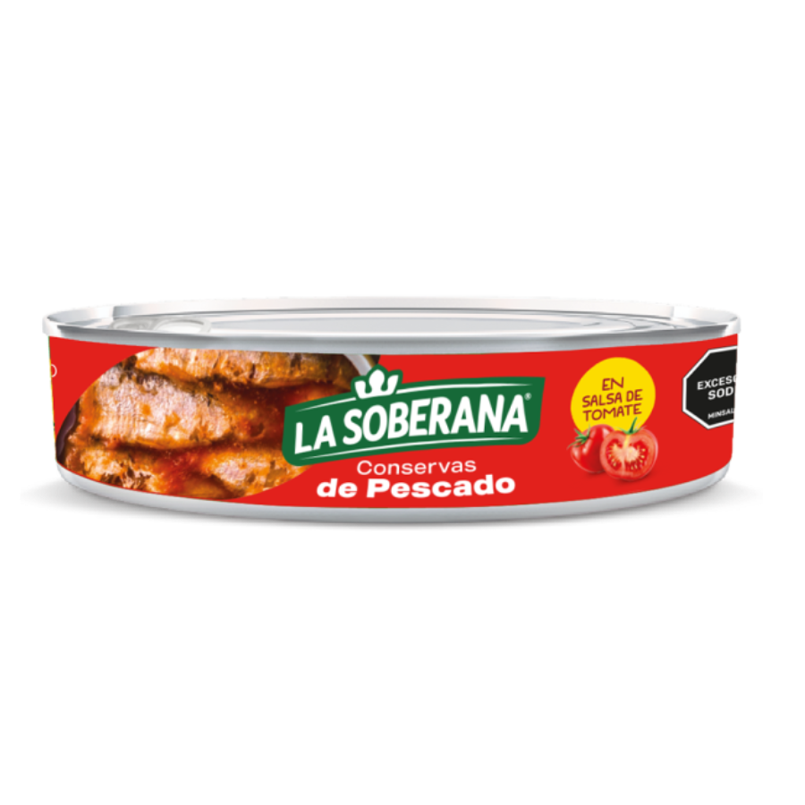 SARDINA LA SOBER.OVAL TOMAT 425G
