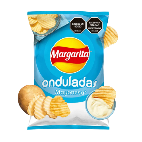 MARGARITAS ONDULADAS MAYONESA 105G