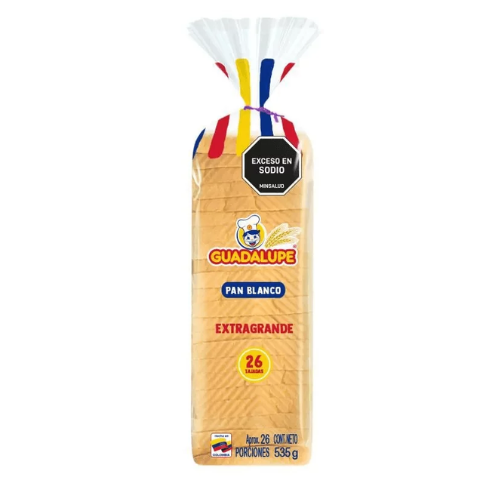PAN BLANCO GUADALUPE 535G
