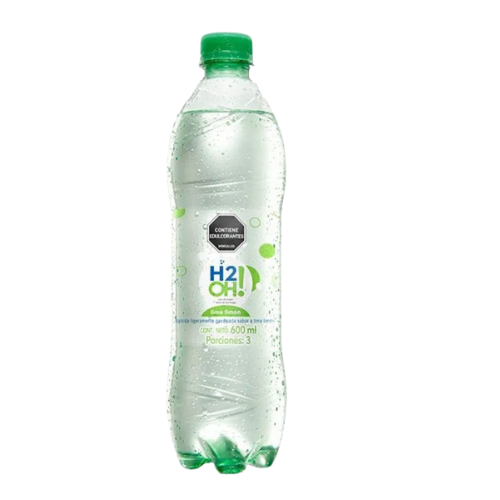 BEBIDA GASIFICADA H2O LIMA LIMON 600ML