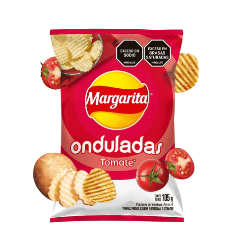MARGARITAS ONDULADAS TOMATE 105G