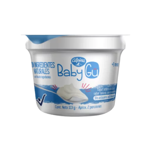 YOGURT NATURAL BABY GU 113G