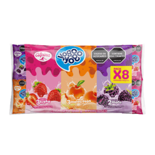 YOGO YOGO SURTIDO 150G X8UND