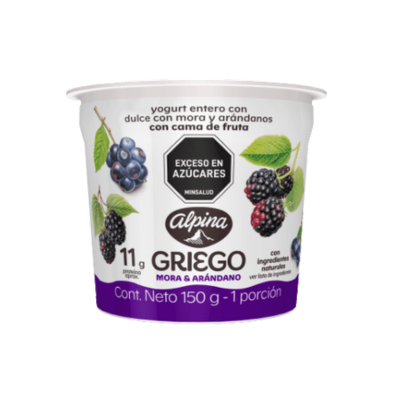 YOG GRIE CAMA FRUT MORARAN 150G
