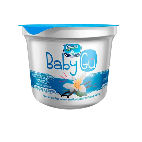 YOGURT NATURAL VAINILLA BABY GU 113G