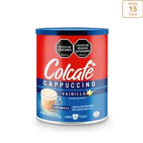 CAPPUCCINO COLCAFE VAINILLA  270G